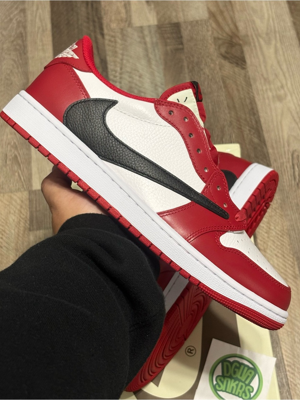 Custom Jordan 1 low × Travis Scott Chicago